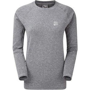 Sprayway Womens Rissa Long-Sleeve Crew Shirt Size 8, Gray